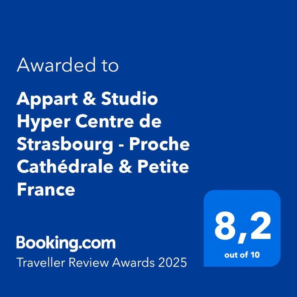 Appart & Studio Hyper Centre De Strasbourg - Proche Cathedrale & Petite France Exteriör bild